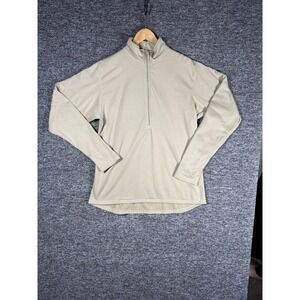 Condor Base II Zip Pullover Mens XL Tan Grid Fleece Tactical Midlayer Thumbholes